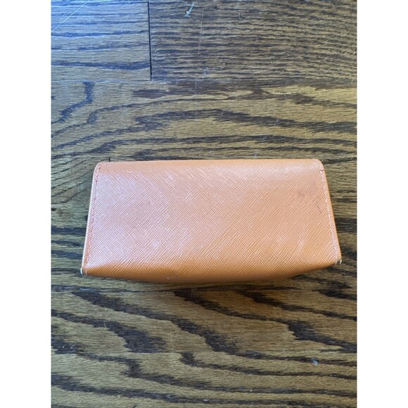 Large Tory Burch sunglasses/eye glasses case magnetic eyeglasses orange - Picture 2 of 6